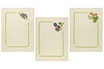 Комплект полотенец из 3 шт. Лесные ягоды-3