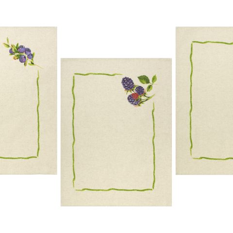 Комплект полотенец из 3 шт. Лесные ягоды-3