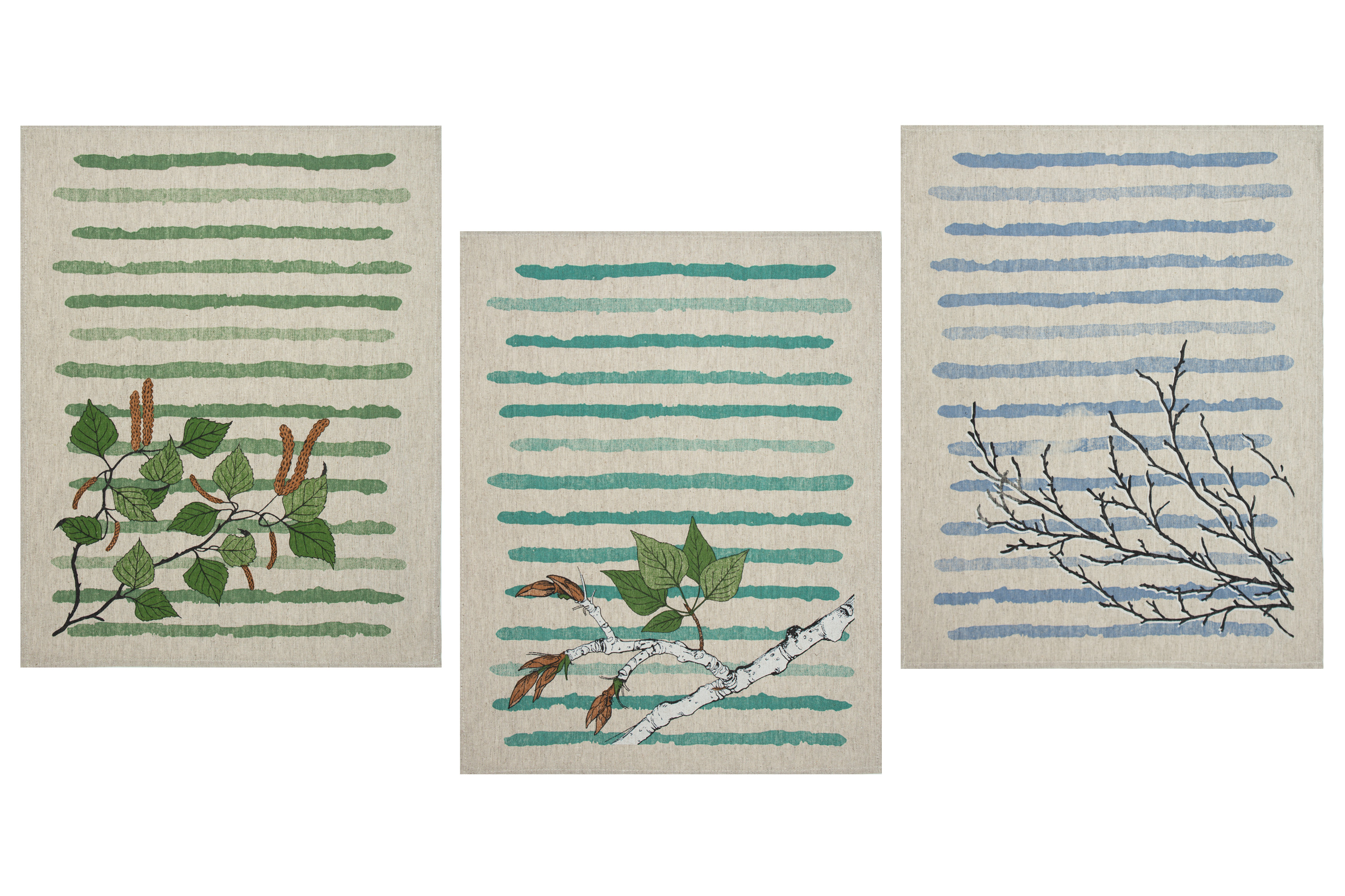 Комплект полотенец из 3 шт. Пробуждение весны-3