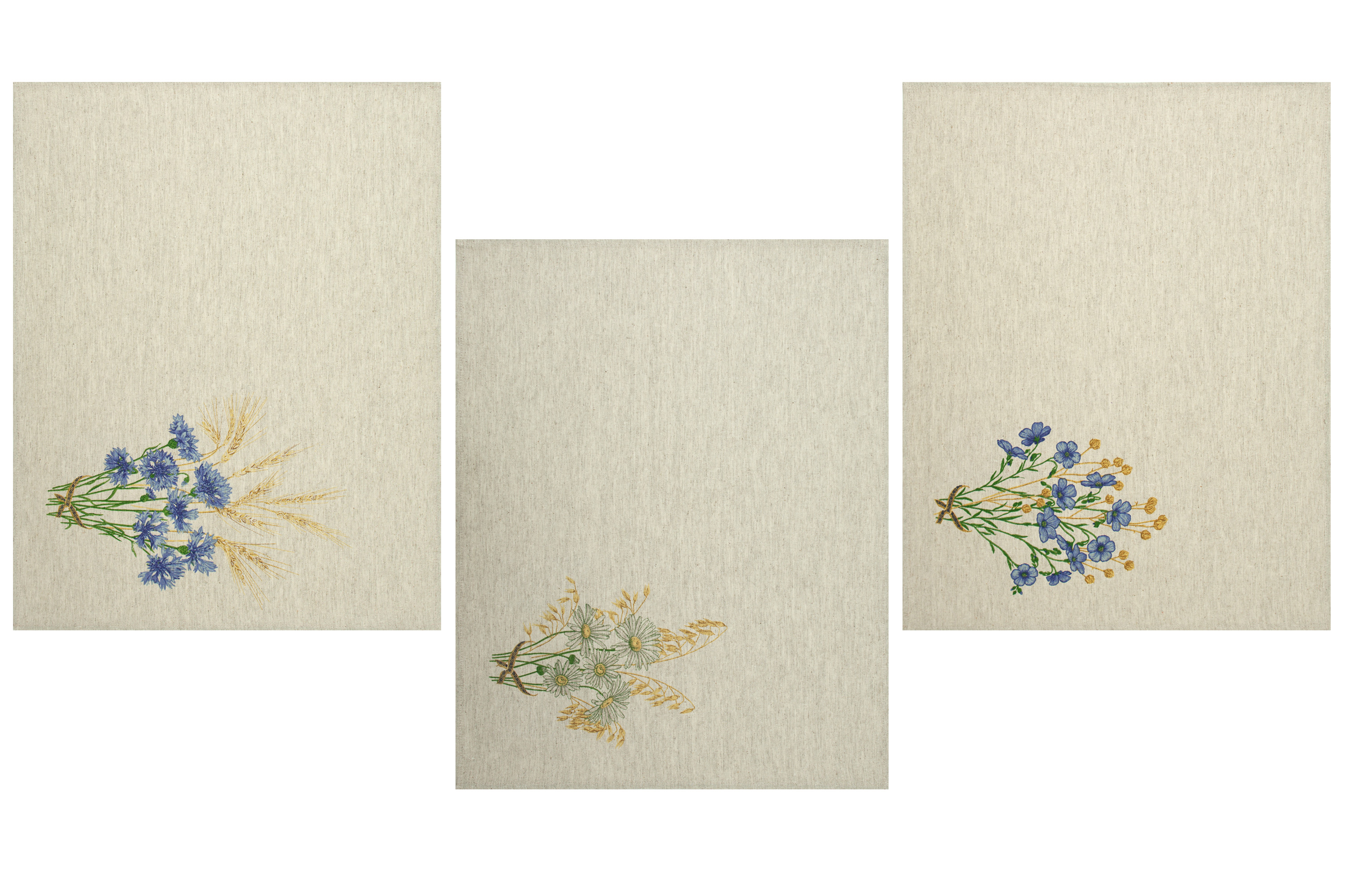 Комплект полотенец из 3 шт. Сувенирное-3